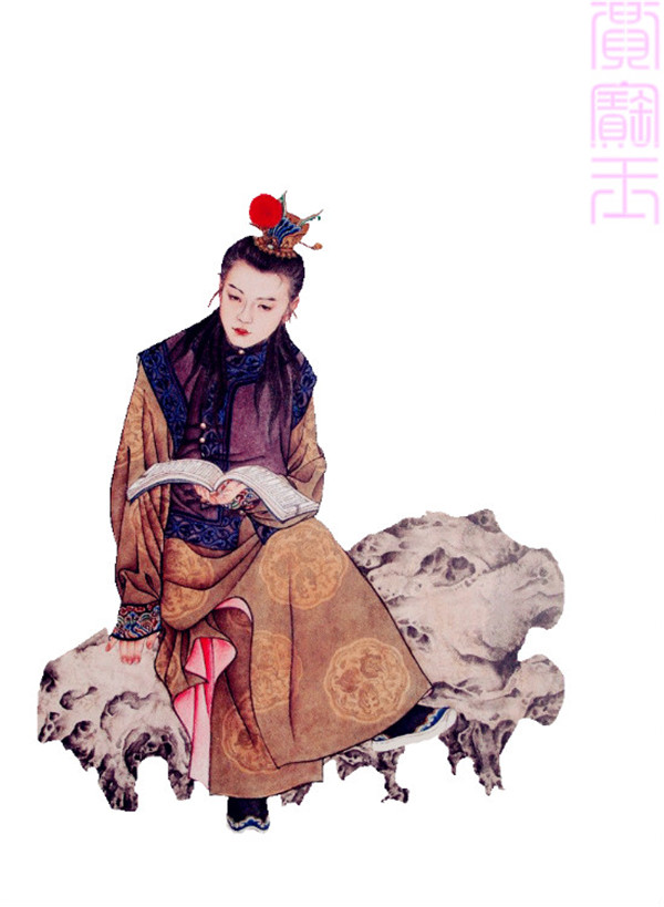 趙成偉《清裝紅樓人物譜》欣賞(三)