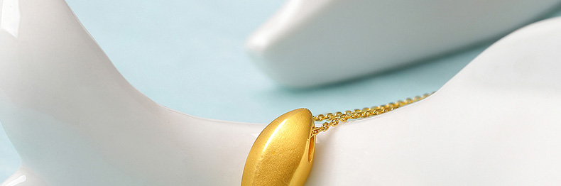 3D硬黃金吊墜女款999足金小魚(yú)項(xiàng)鏈轉(zhuǎn)運(yùn)珠