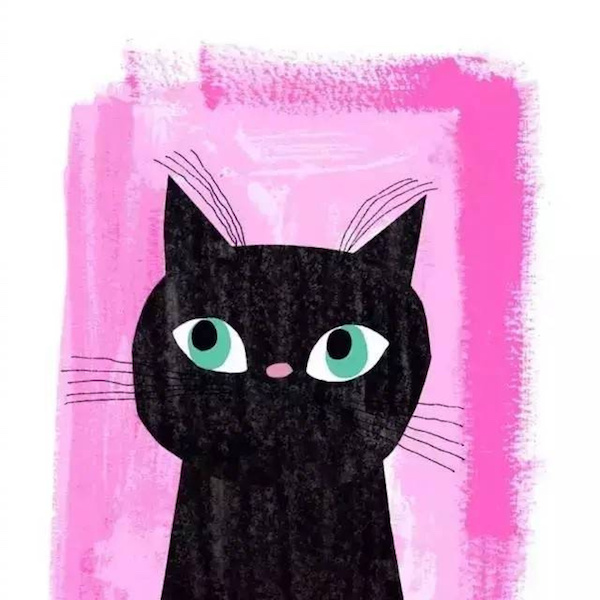 創(chuàng)意插畫:貓咪頭像