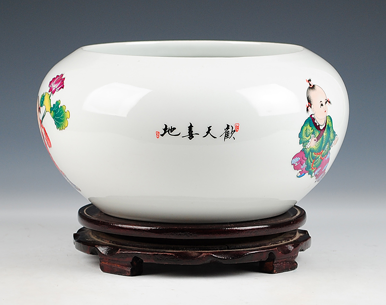 文房清玩珍賞 景德鎮(zhèn)筆洗(下)