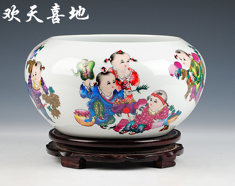 文房清玩珍賞 景德鎮(zhèn)筆洗(下)