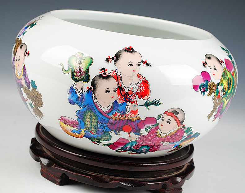 文房清玩珍賞 景德鎮(zhèn)筆洗(下)