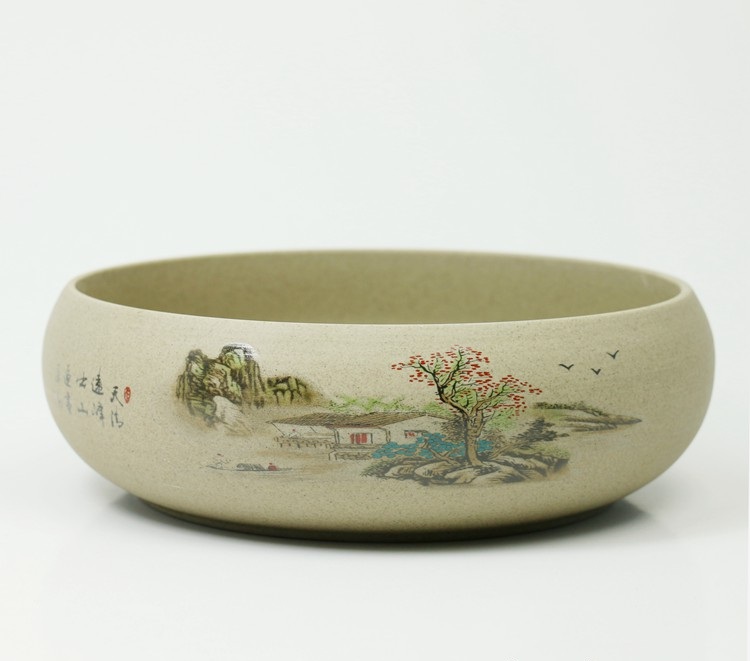 瓷畫(huà)·水盂(二)