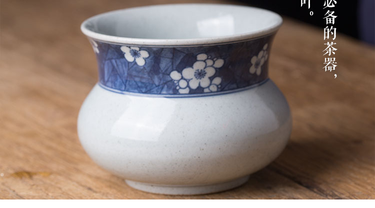 建水民窯青花水盂(一)