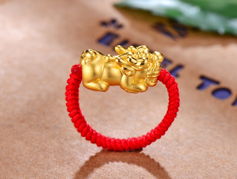 貔貅黃金戒指(一)