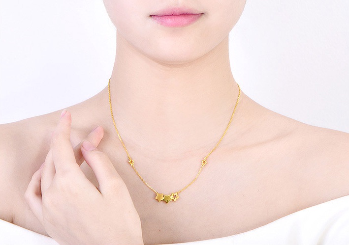幸運(yùn)星黃金項(xiàng)鏈