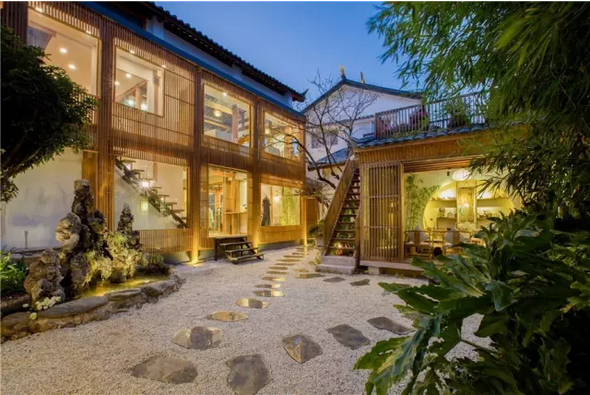 麗江特色民宿:麗水云邊