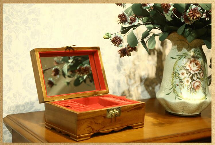 新中式實木明清復(fù)古老家具小樟木箱子