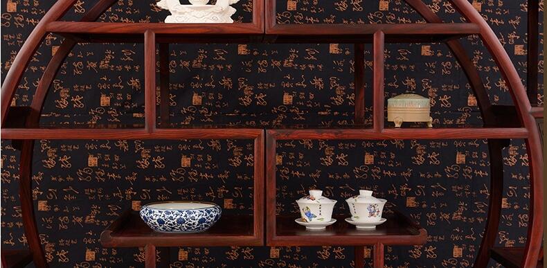 中式仿古實木博古架紅木家具