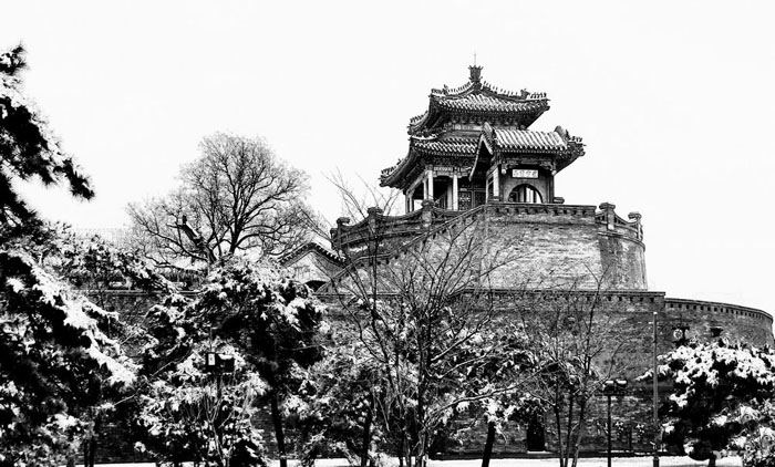 匠心啟航閱讀手繪叢臺(tái)亭臺(tái)樓閣