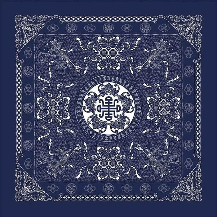 中國經(jīng)典:藍(lán)印花布