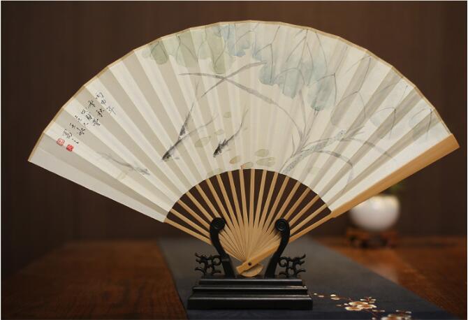 匠心啟航閱讀玉竹折扇圖片
