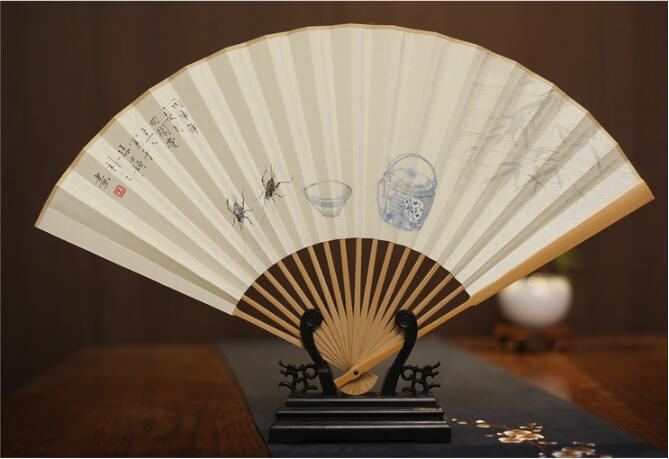 匠心啟航閱讀玉竹折扇圖片