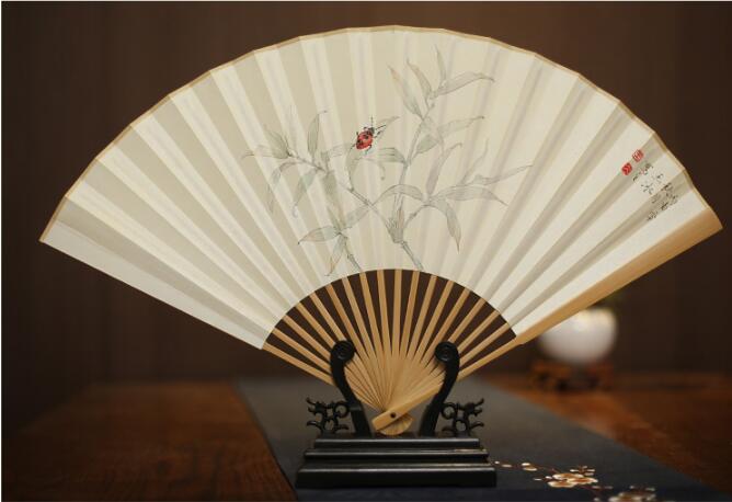 匠心啟航閱讀玉竹折扇圖片