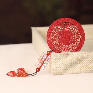 匠心啟航閱讀古典紅色古風(fēng)金屬小清新書簽