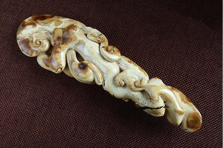 緬甸琥珀雕刻件,琥珀鑒別方法