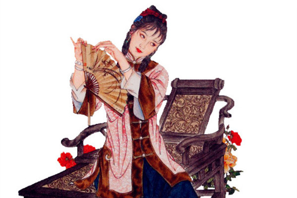 趙成偉《清裝紅樓人物譜》欣賞(二)