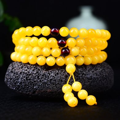 天然蜜蠟腕間手鏈